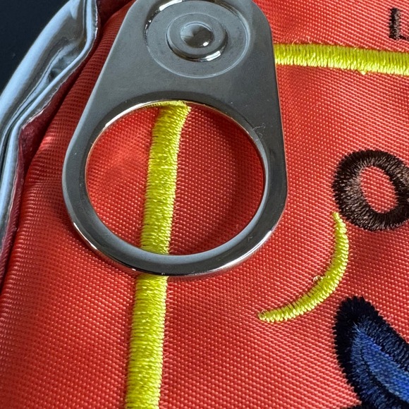 Viral Sardine Can Shiny Bag Embroidered Textured Cosmetic Pouch‎ Funky Unique - Picture 15 of 15